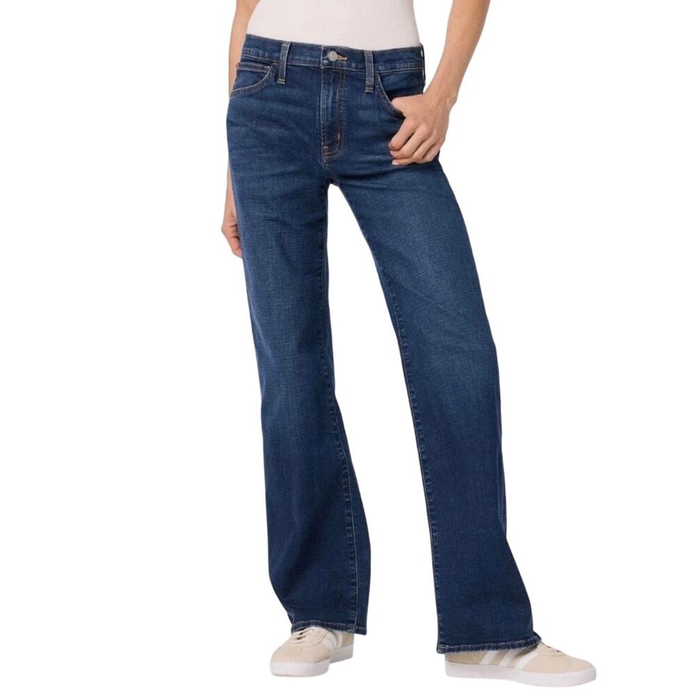 HUDSON Women’s Rosalie Groovy High Rise Wide Leg Jean size 30